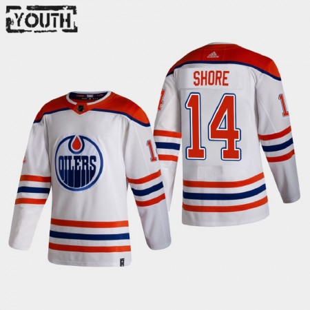 Dětské Hokejový Dres Edmonton Oilers Dresy Devin Shore 14 2020-21 Reverse Retro Authentic